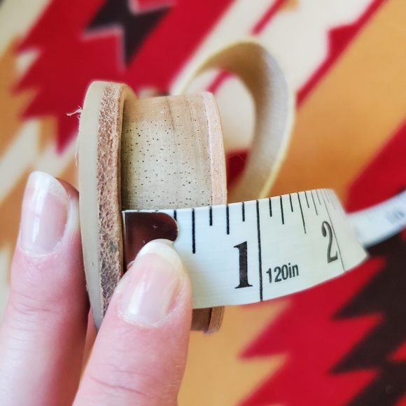 Dolce Vita Payce tortoise sandals slide on - Picture 7 of 7